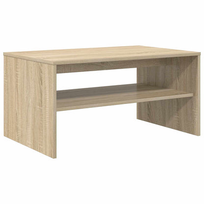 Salontafel Sonoma Eiken 80 x 50 x 40 cm Bewerkt hout