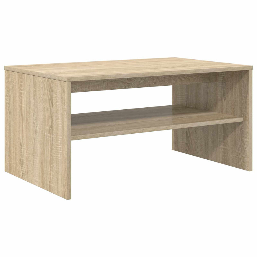 Salontafel Sonoma Eiken 80 x 50 x 40 cm Bewerkt hout