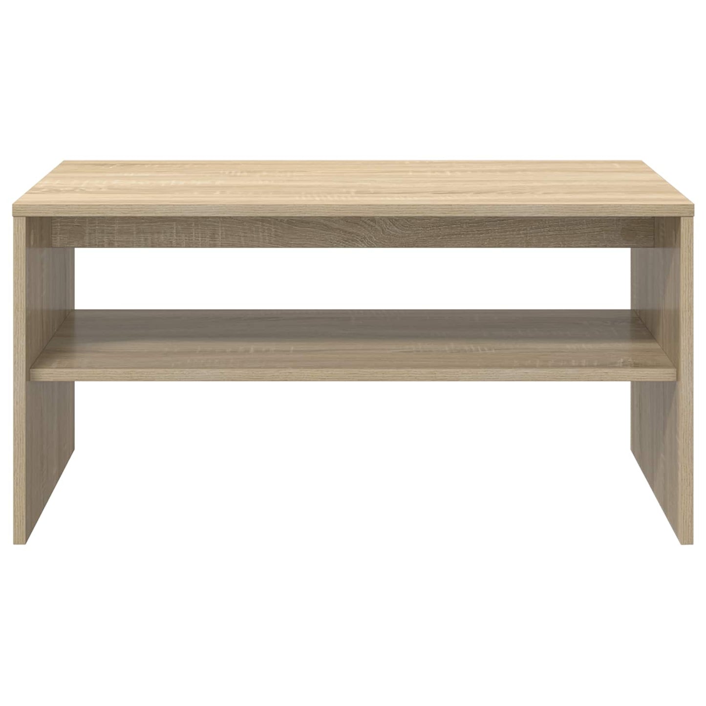 Salontafel Sonoma Eiken 80 x 50 x 40 cm Bewerkt hout
