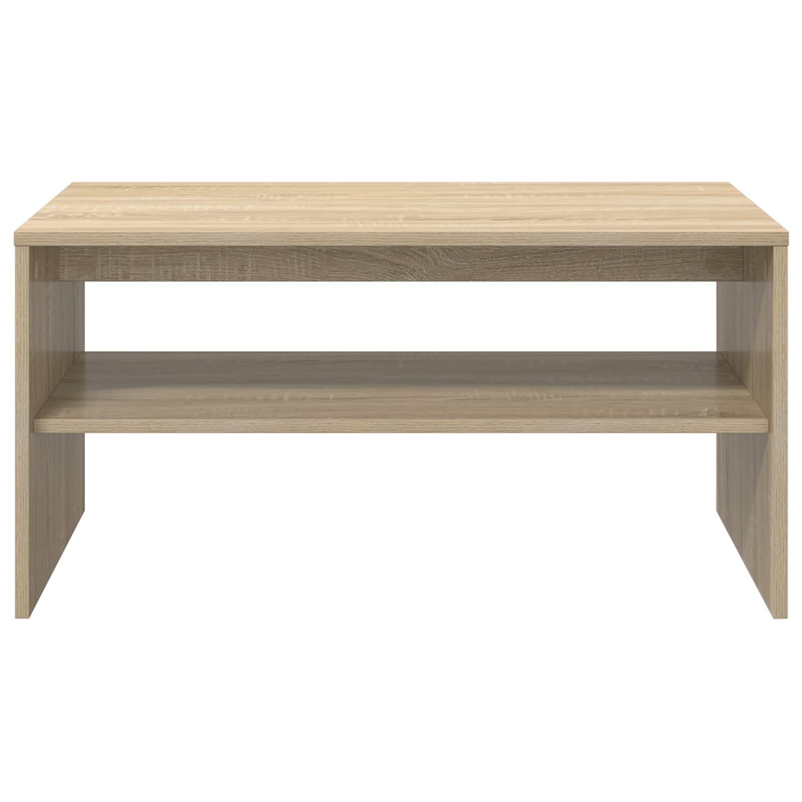 Salontafel Sonoma Eiken 80 x 50 x 40 cm Bewerkt hout