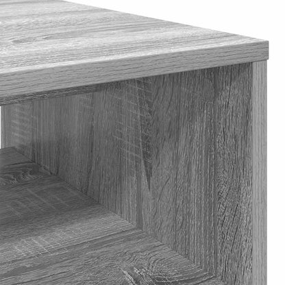 Salontafel Grijs Sonoma 80 x 50 x 40 cm Bewerkt hout
