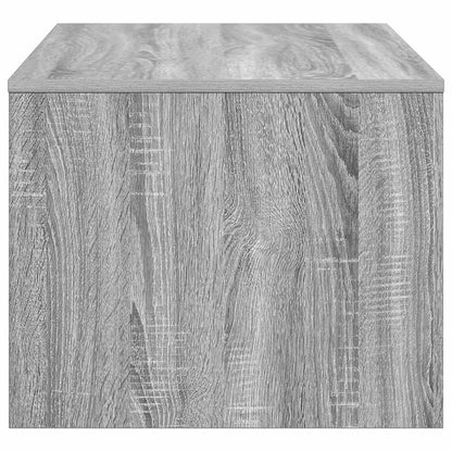 Salontafel Grijs Sonoma 80 x 50 x 40 cm Bewerkt hout