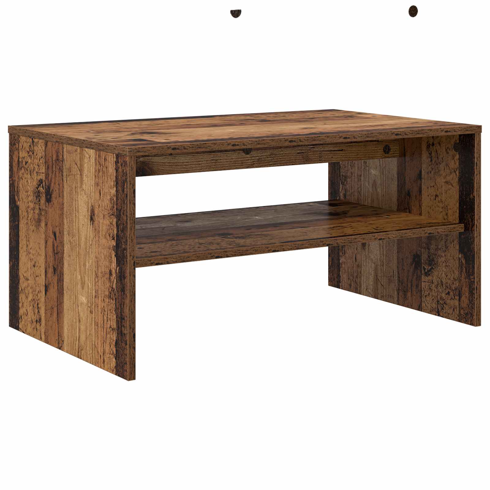 Salontafel Oudhout 80 x 50 x 40 cm Bewerkt hout