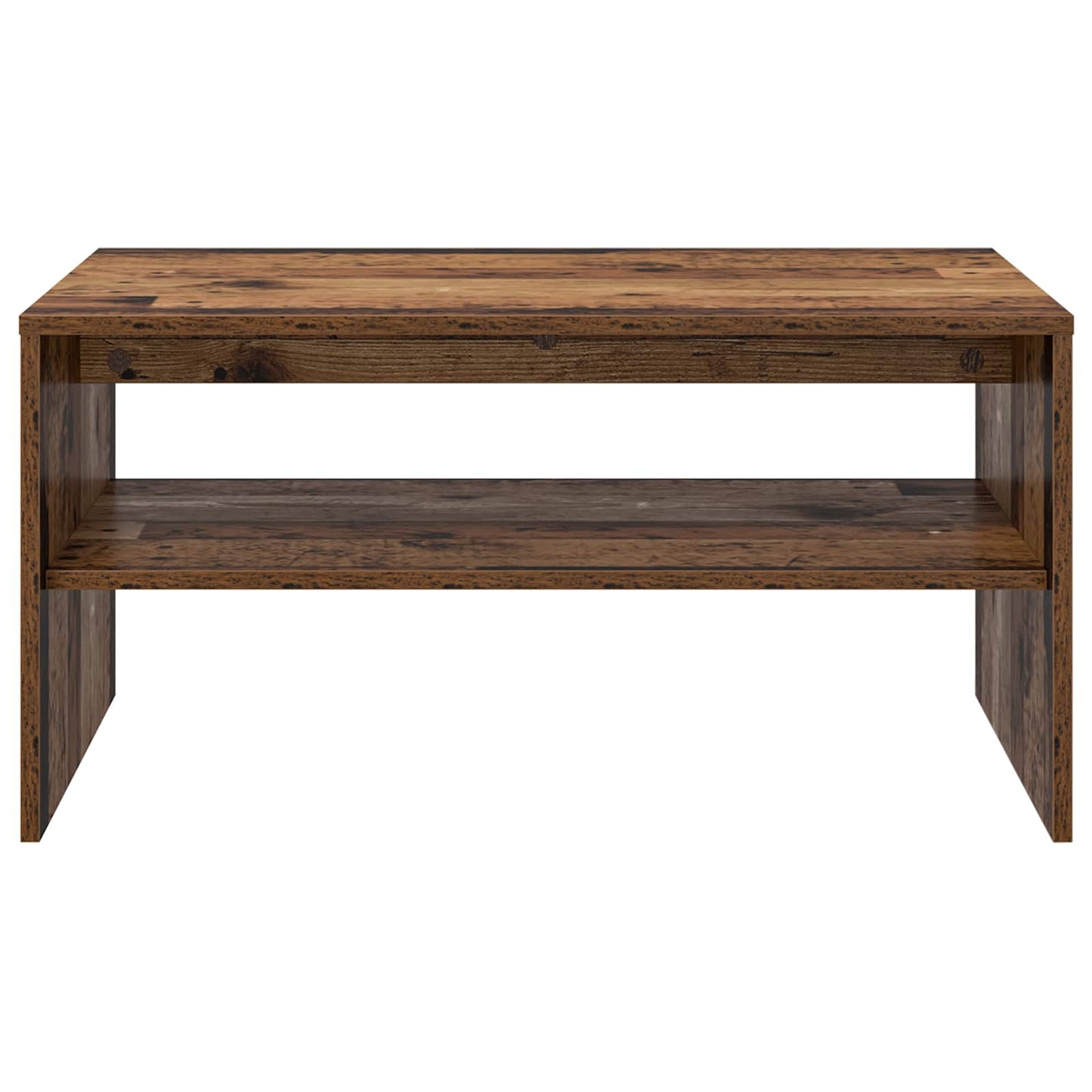 Salontafel Oudhout 80 x 50 x 40 cm Bewerkt hout