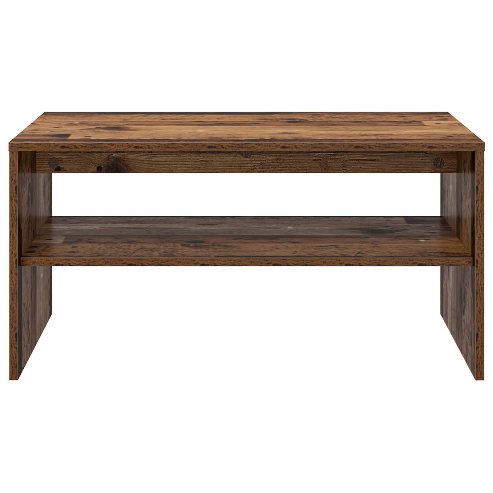 Salontafel Oudhout 80 x 50 x 40 cm Bewerkt hout