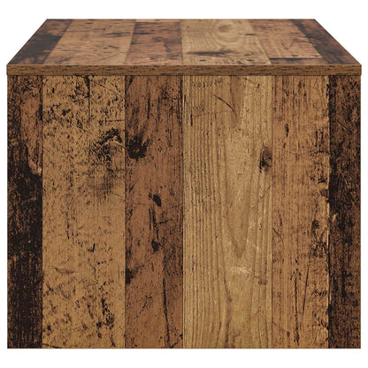 Salontafel Oudhout 80 x 50 x 40 cm Bewerkt hout