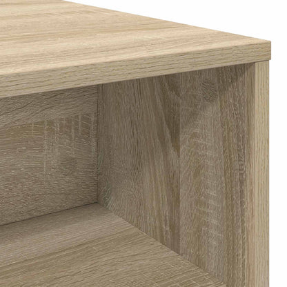 Salontafel Sonoma Eiken 100 x 50 x 40 cm Bewerkt hout
