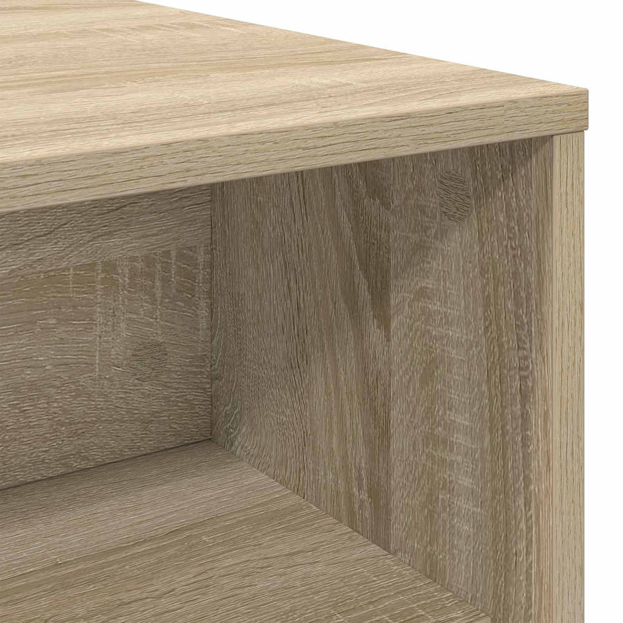 Salontafel Sonoma Eiken 100 x 50 x 40 cm Bewerkt hout