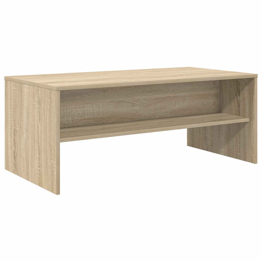 Salontafel Sonoma Eiken 100 x 50 x 40 cm Bewerkt hout