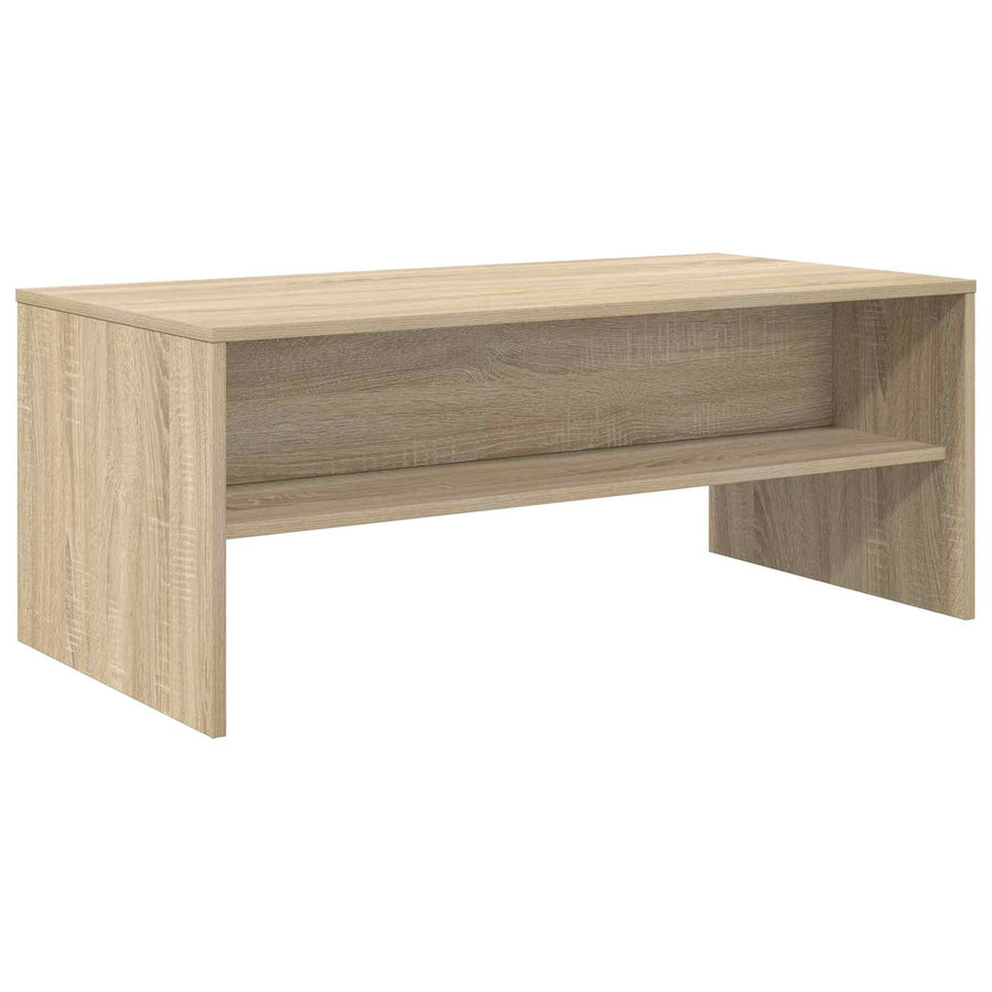 Salontafel Sonoma Eiken 100 x 50 x 40 cm Bewerkt hout