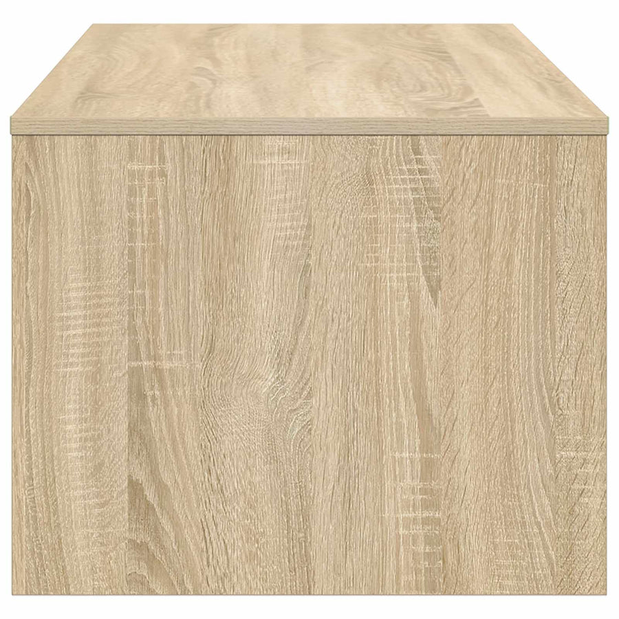 Salontafel Sonoma Eiken 100 x 50 x 40 cm Bewerkt hout