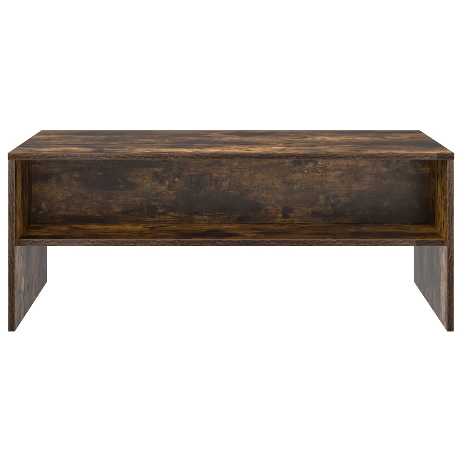 Salontafel Gerookt eiken 100 x 50 x 40 cm Bewerkt hout