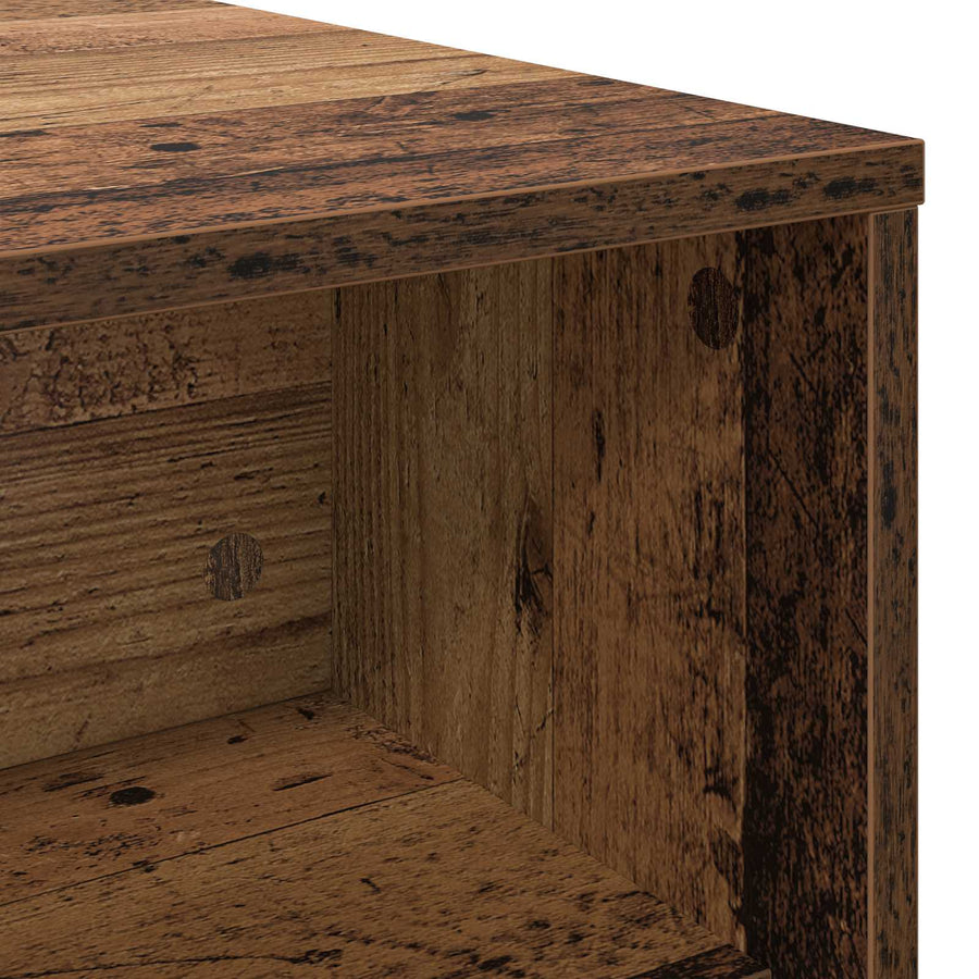 Salontafel Oudhout 100 x 50 x 40 cm Bewerkt hout