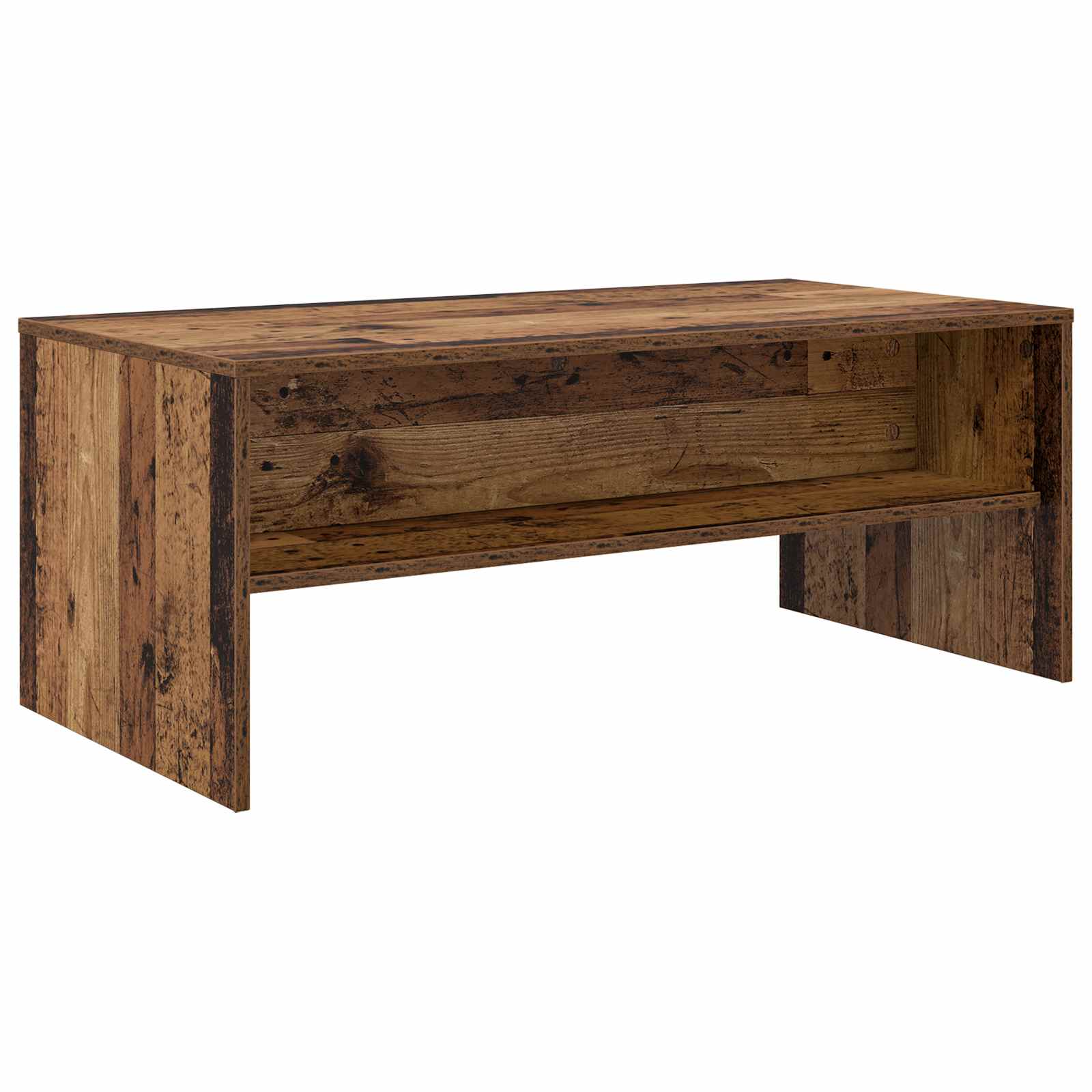 Salontafel Oudhout 100 x 50 x 40 cm Bewerkt hout