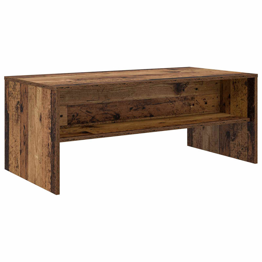 Salontafel Oudhout 100 x 50 x 40 cm Bewerkt hout