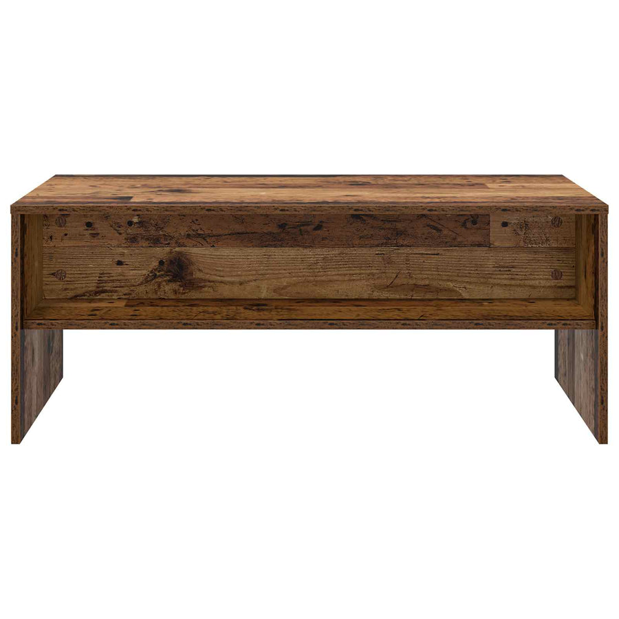 Salontafel Oudhout 100 x 50 x 40 cm Bewerkt hout