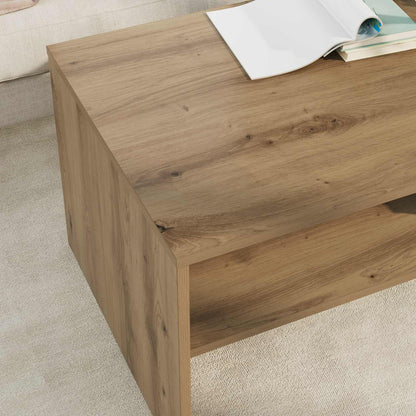 Salontafel Artisan Eiken 100 x 50 x 40 cm Bewerkt hout