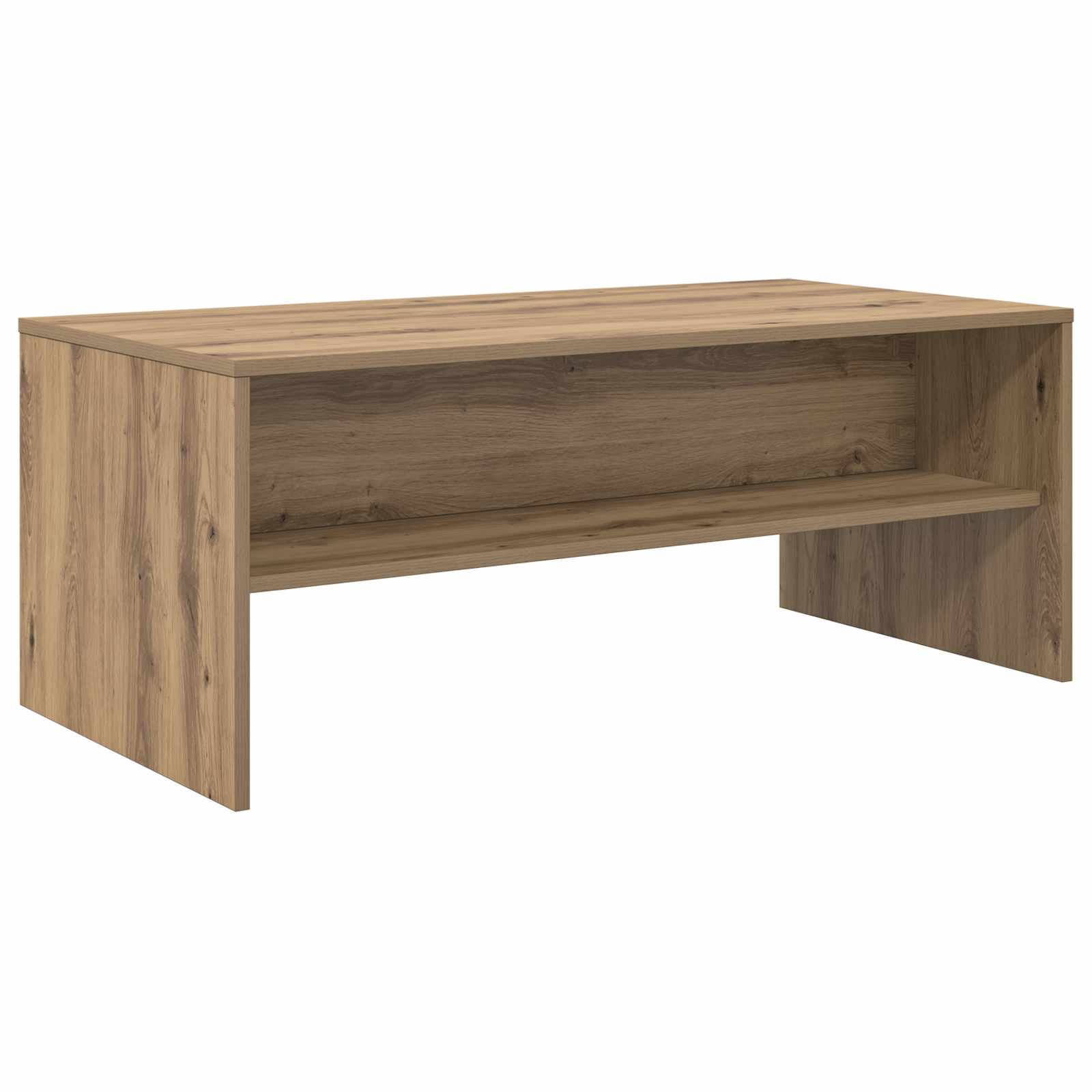 Salontafel Artisan Eiken 100 x 50 x 40 cm Bewerkt hout