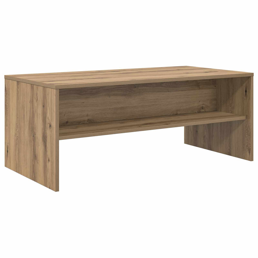 Salontafel Artisan Eiken 100 x 50 x 40 cm Bewerkt hout