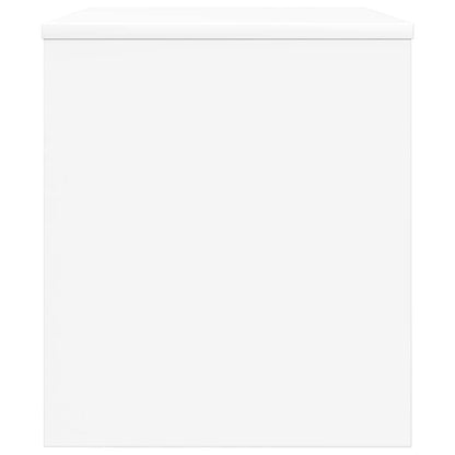 TV-kast Wit 60 x 35 x 40 cm Bewerkt hout