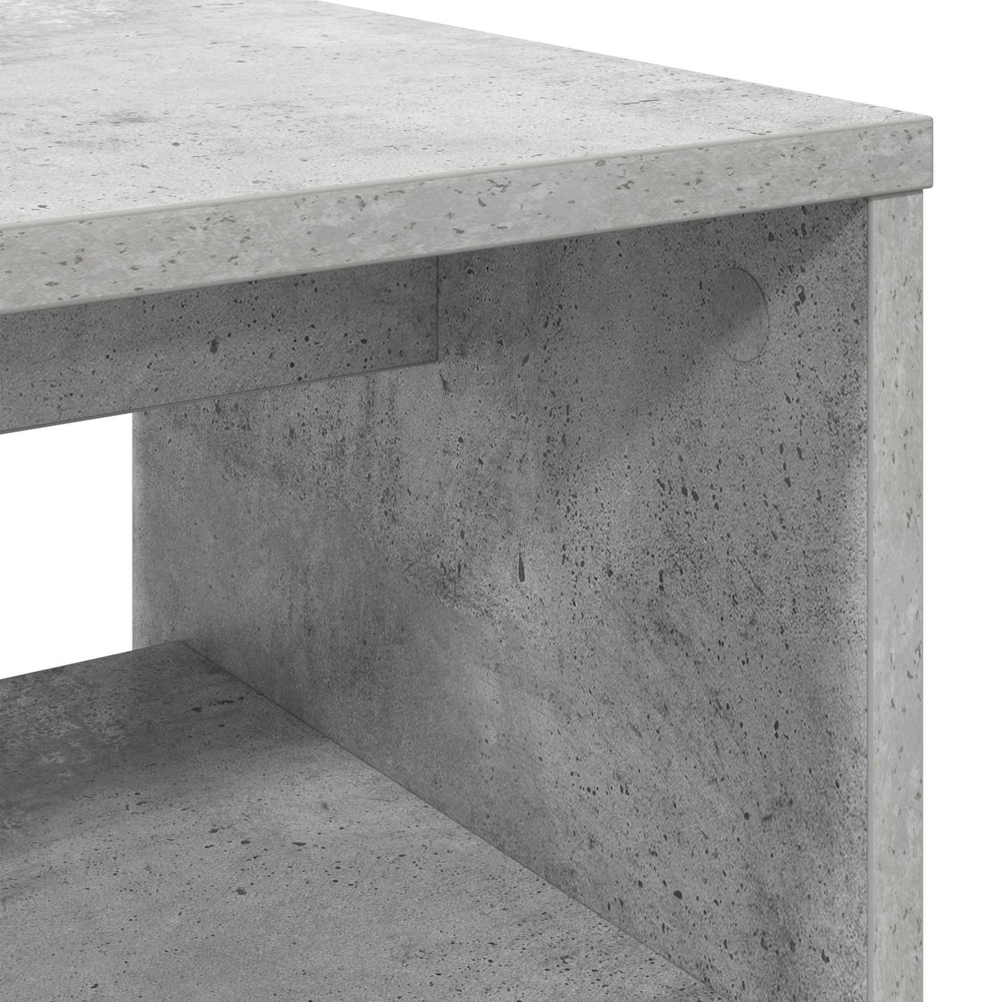 TV-kast Beton Grijs 60 x 35 x 40 cm Bewerkt hout