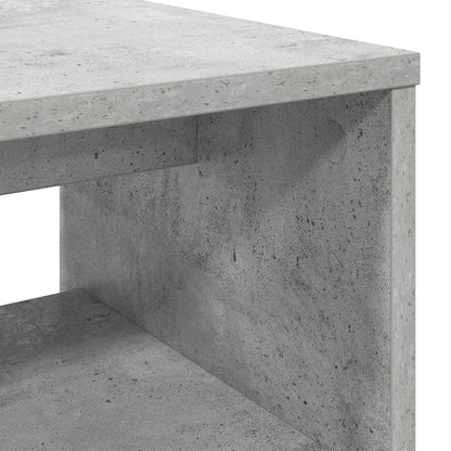 TV-kast Beton Grijs 60 x 35 x 40 cm Bewerkt hout