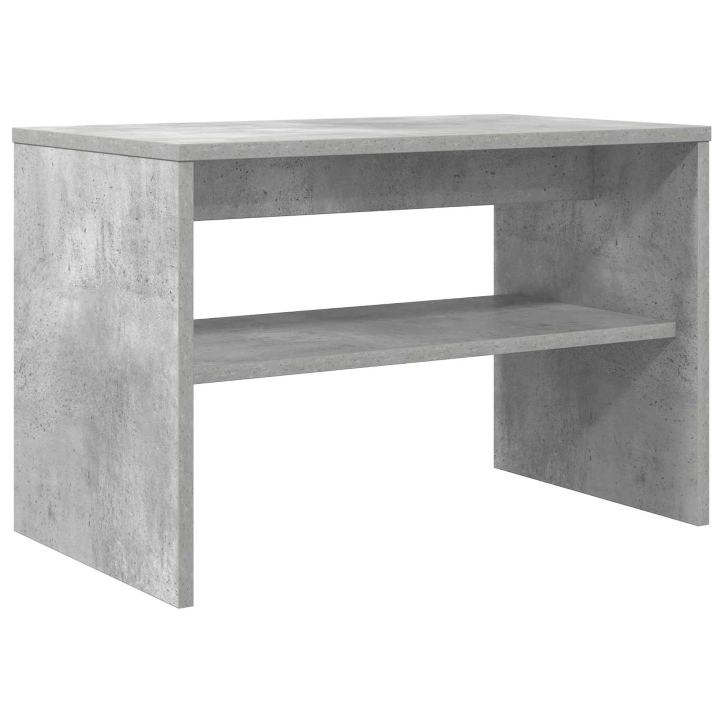 TV-kast Beton Grijs 60 x 35 x 40 cm Bewerkt hout