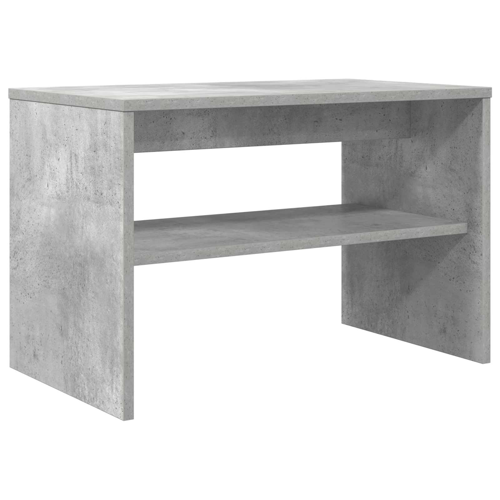 TV-kast Beton Grijs 60 x 35 x 40 cm Bewerkt hout