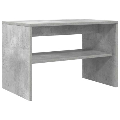 TV-kast Beton Grijs 60 x 35 x 40 cm Bewerkt hout