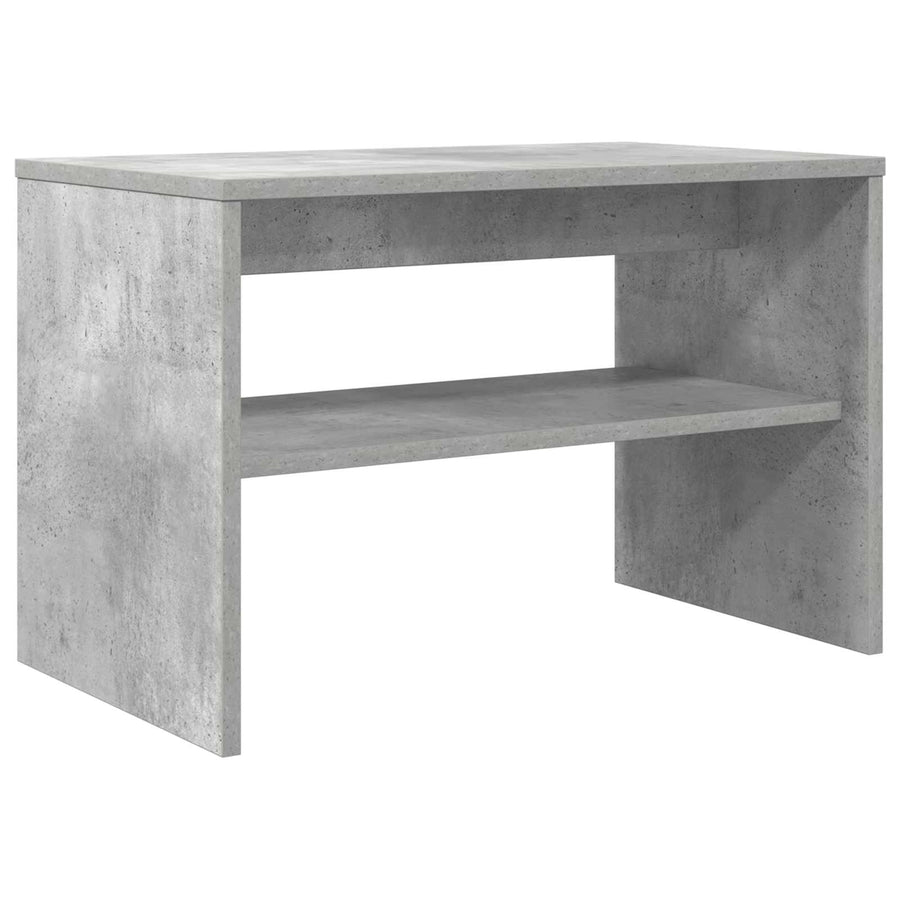 TV-kast Beton Grijs 60 x 35 x 40 cm Bewerkt hout