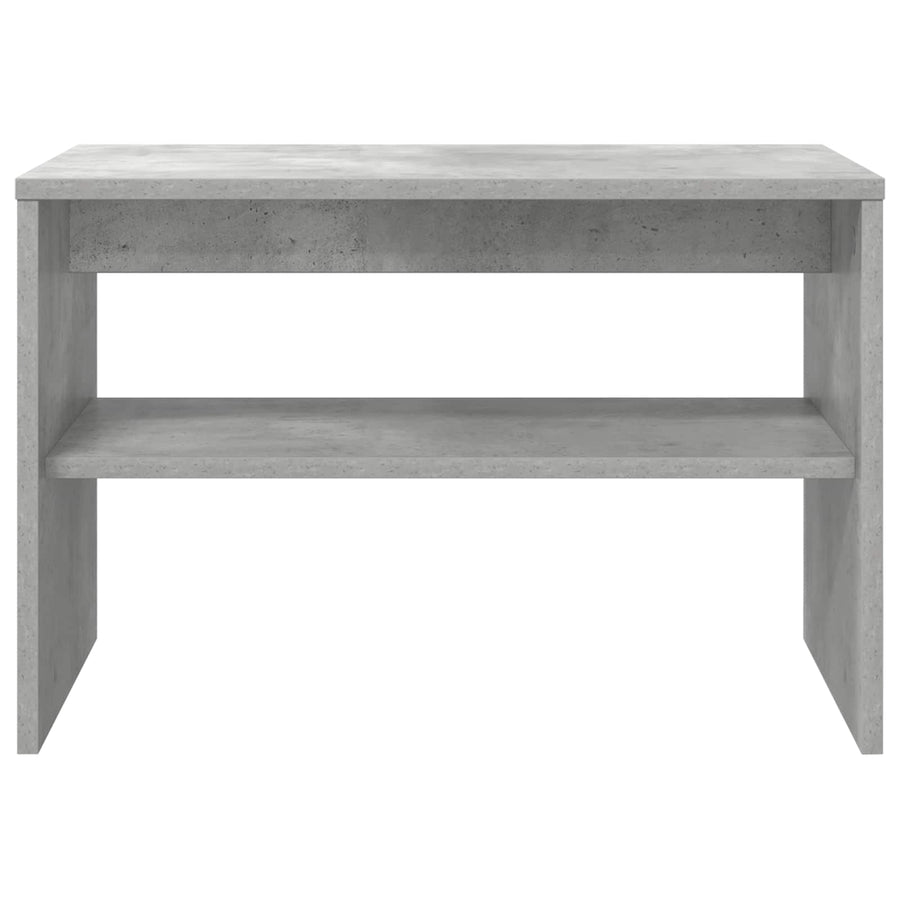TV-kast Beton Grijs 60 x 35 x 40 cm Bewerkt hout