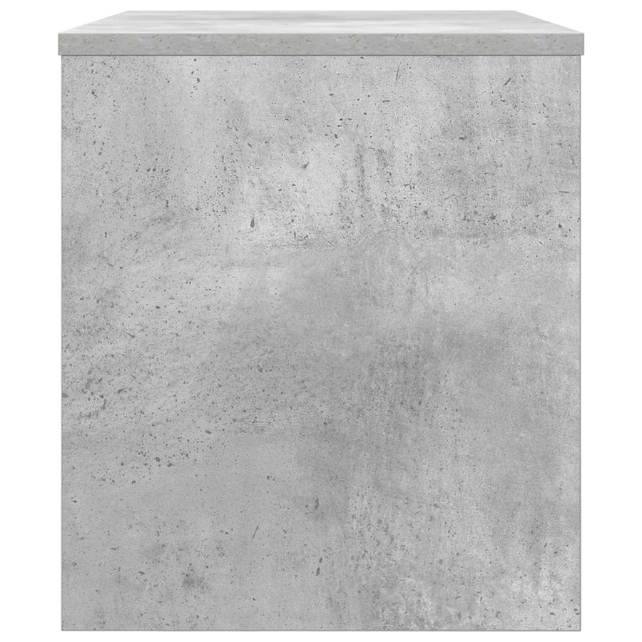 TV-kast Beton Grijs 60 x 35 x 40 cm Bewerkt hout