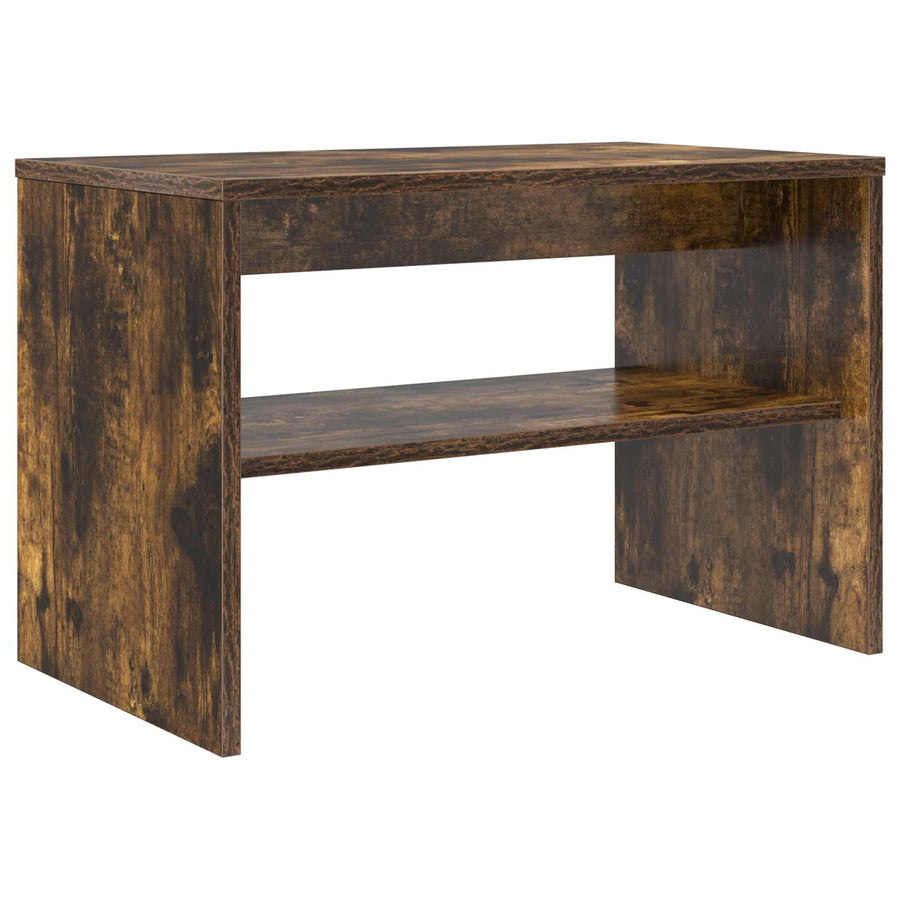 TV-kast Gerookt eiken 60 x 35 x 40 cm Bewerkt hout