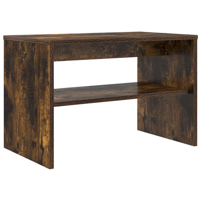 TV-kast Gerookt eiken 60 x 35 x 40 cm Bewerkt hout