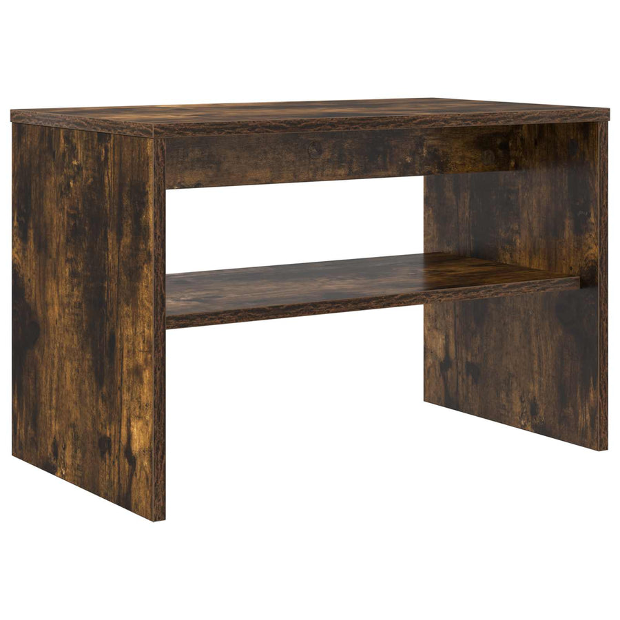 TV-kast Gerookt eiken 60 x 35 x 40 cm Bewerkt hout