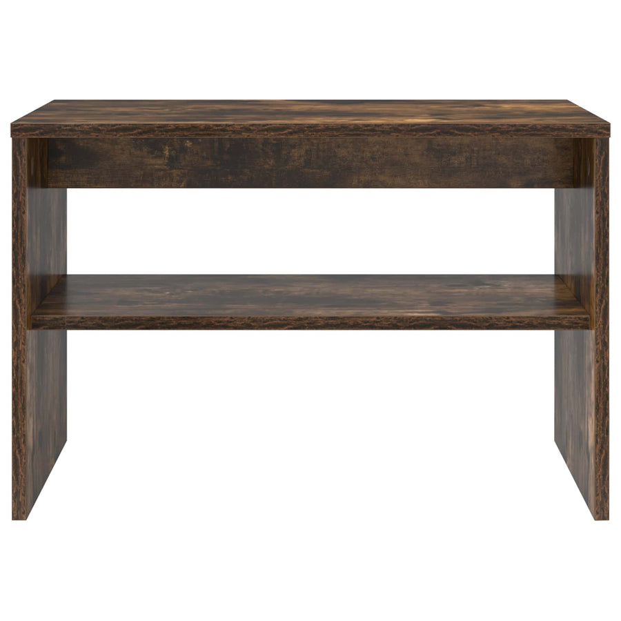TV-kast Gerookt eiken 60 x 35 x 40 cm Bewerkt hout