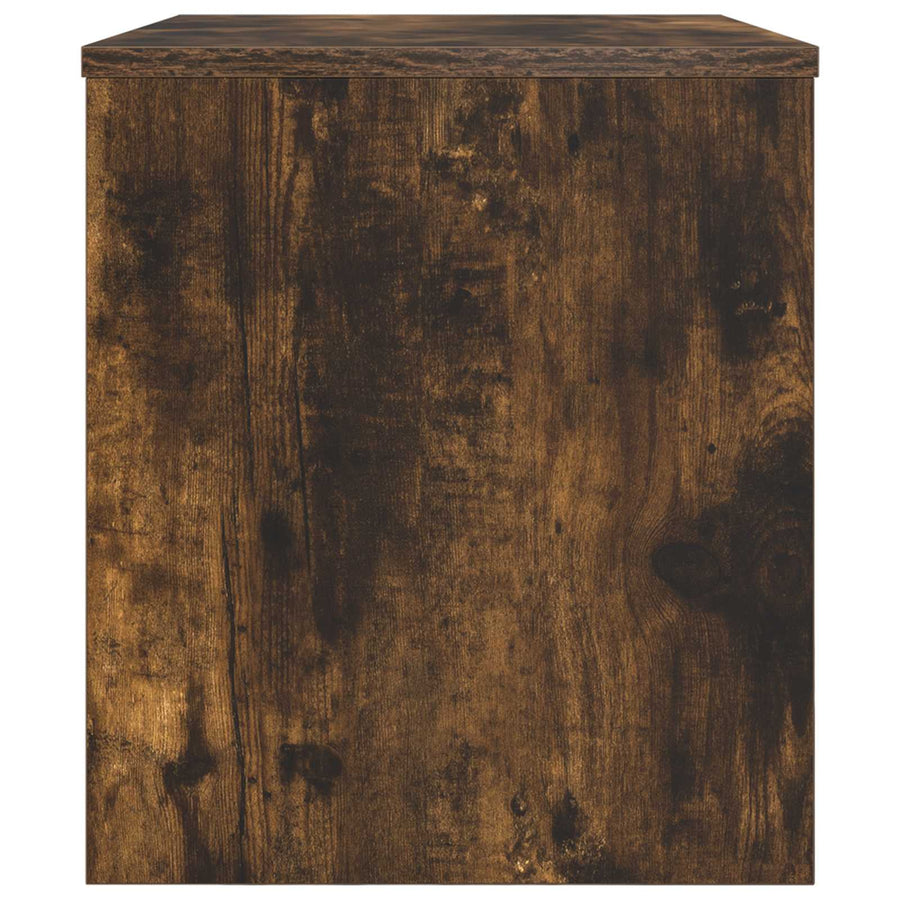 TV-kast Gerookt eiken 60 x 35 x 40 cm Bewerkt hout