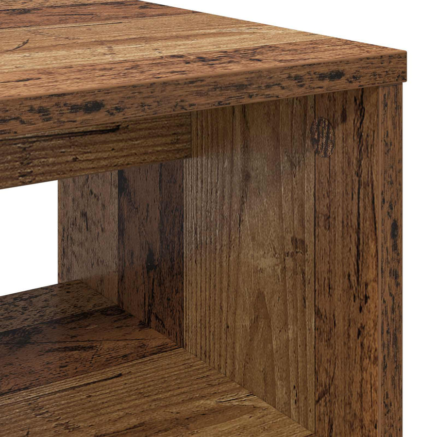 TV-kast Oudhout 60 x 35 x 40 cm Bewerkt hout