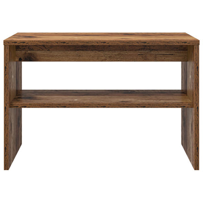 TV-kast Oudhout 60 x 35 x 40 cm Bewerkt hout