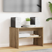 Tv-kast 60x35x40 cm bewerkt hout eiken