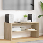 Tv-kast Sonoma Eiken 80x35x40 cm bewerkt hout