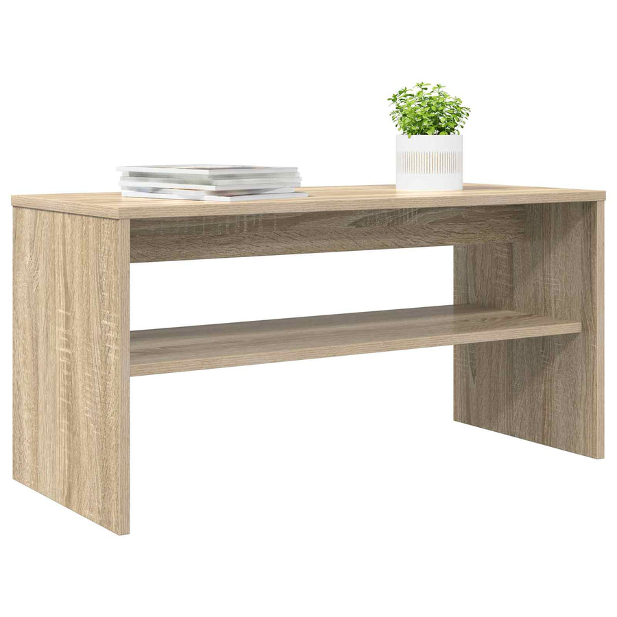 TV-kast Sonoma Eiken 80 x 35 x 40 cm Bewerkt hout