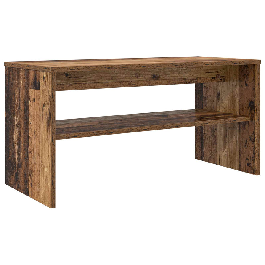 TV-kast Oudhout 80 x 35 x 40 cm Bewerkt hout