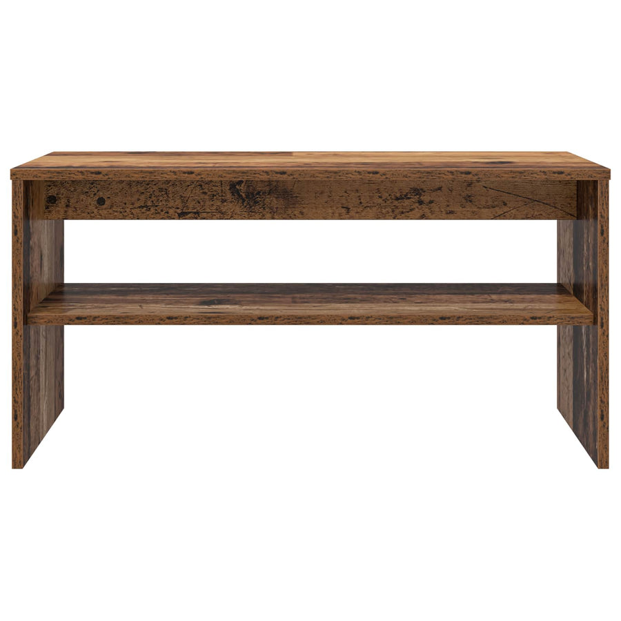 TV-kast Oudhout 80 x 35 x 40 cm Bewerkt hout