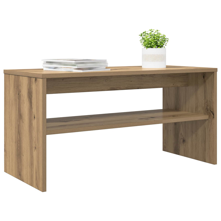TV-kast Artisan Eiken 80 x 35 x 40 cm Bewerkt hout