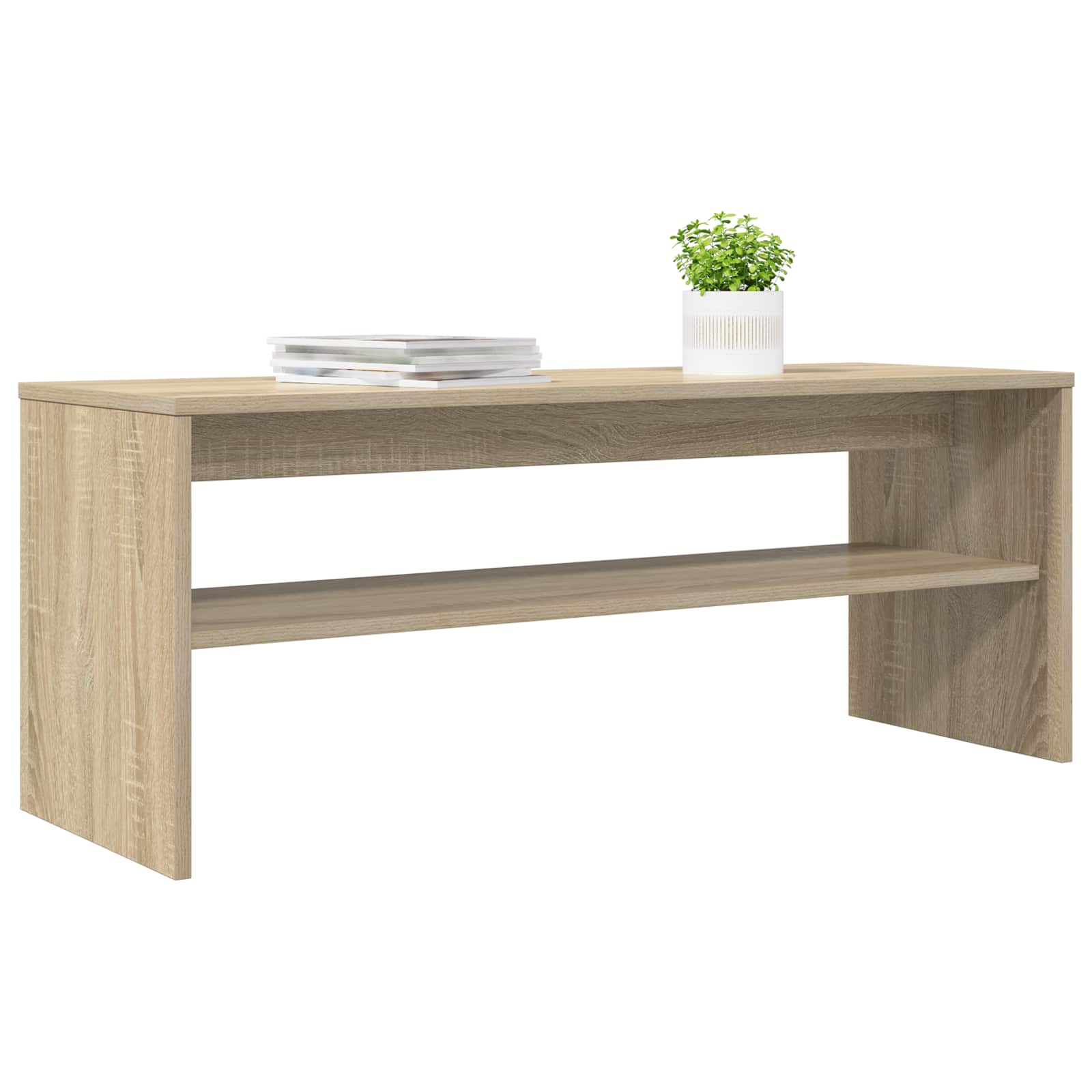 TV-kast Sonoma Eiken 100 x 35 x 40 cm Bewerkt hout