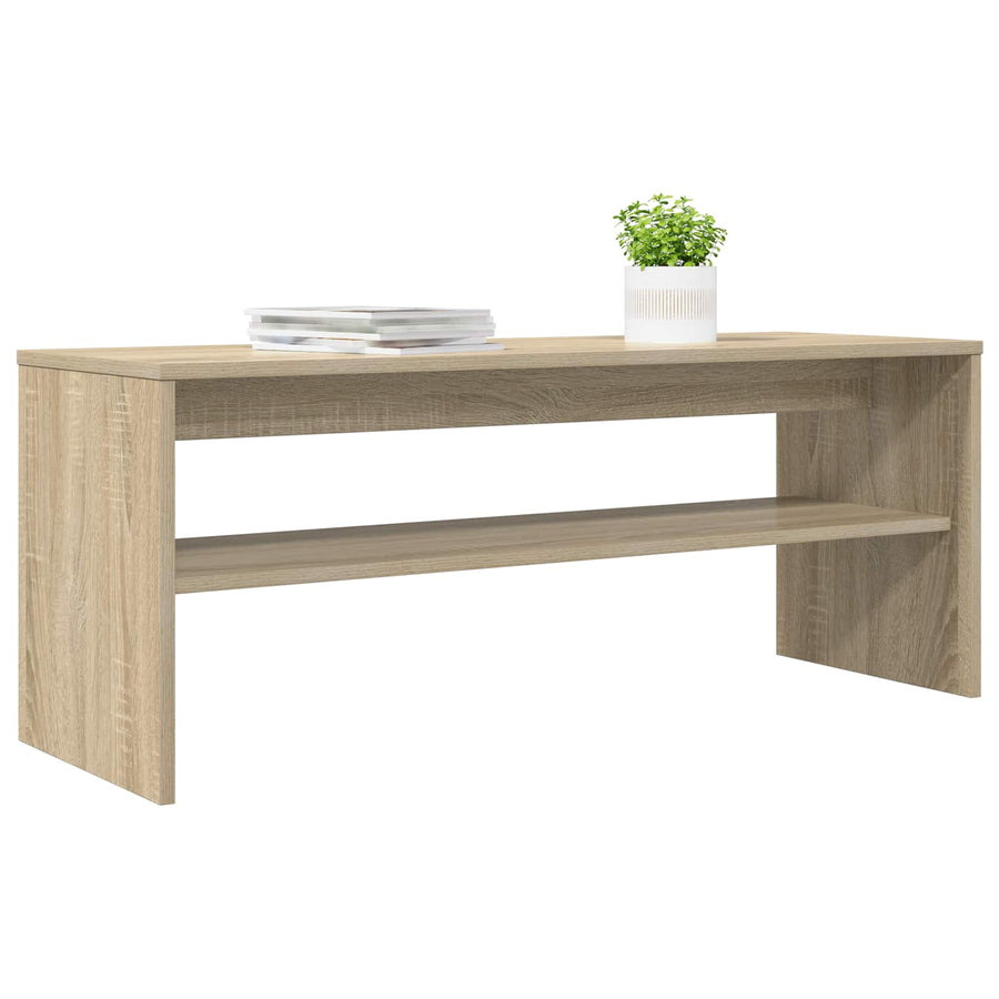 TV-kast Sonoma Eiken 100 x 35 x 40 cm Bewerkt hout