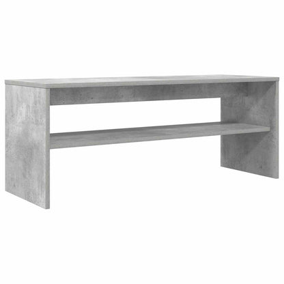 TV-kast Beton Grijs 100 x 35 x 40 cm Bewerkt hout