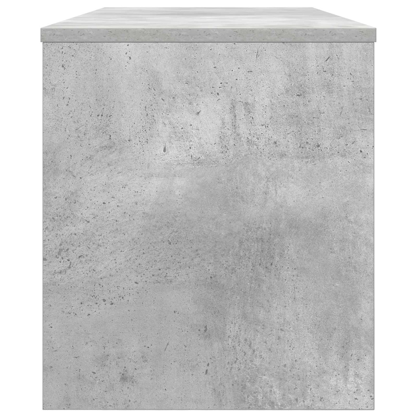 TV-kast Beton Grijs 100 x 35 x 40 cm Bewerkt hout