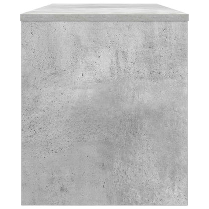 TV-kast Beton Grijs 100 x 35 x 40 cm Bewerkt hout